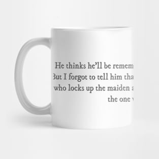 A Court of Mist and Fury book quote Mug